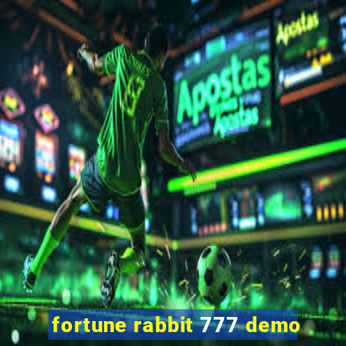 fortune rabbit 777 demo